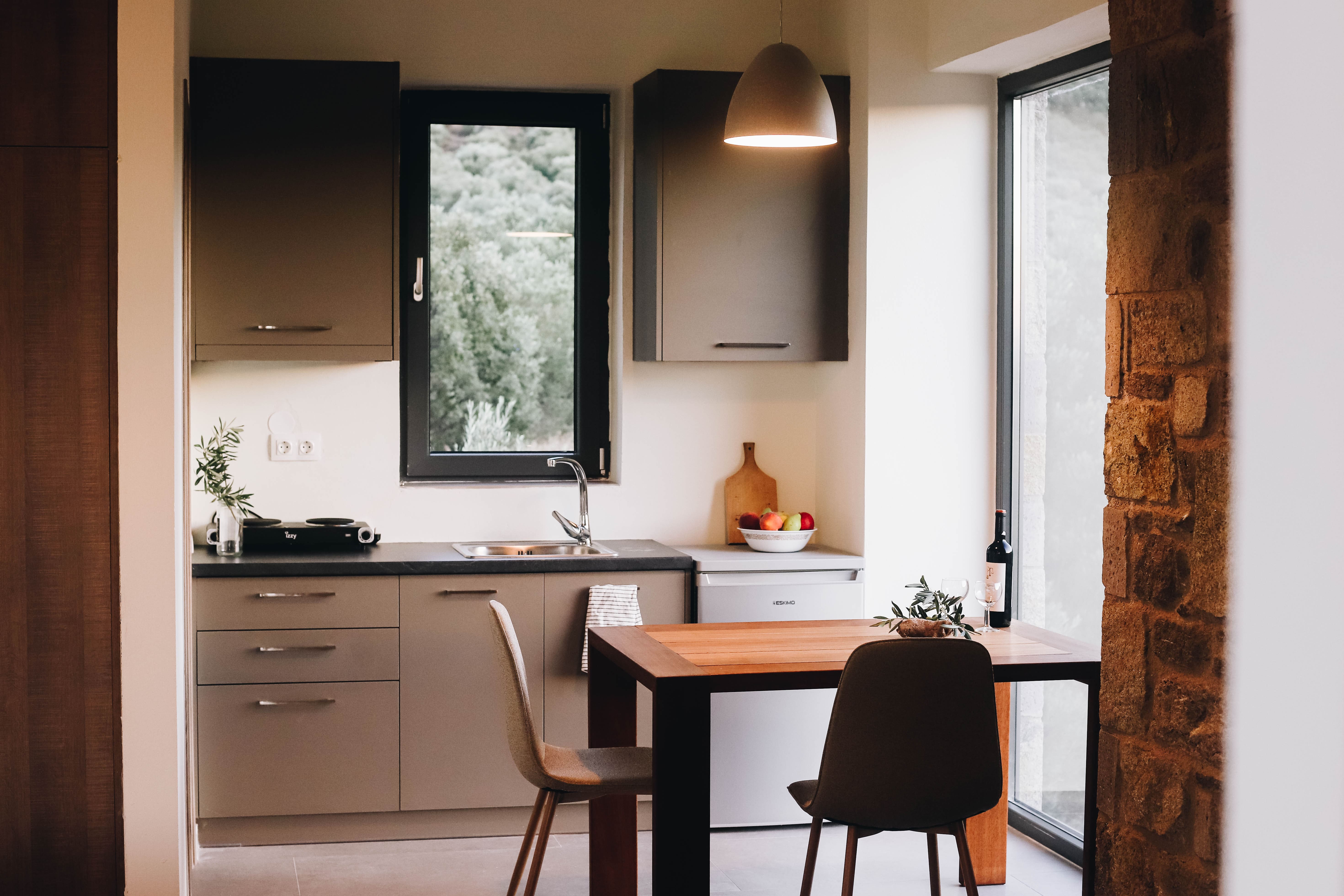 Kitchen and Eating Area